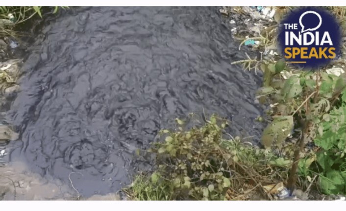 खोड़ी स्थित शराब कंपनी से निकलता दूषित पानी और अवैध गीली भूसी का उपयोग