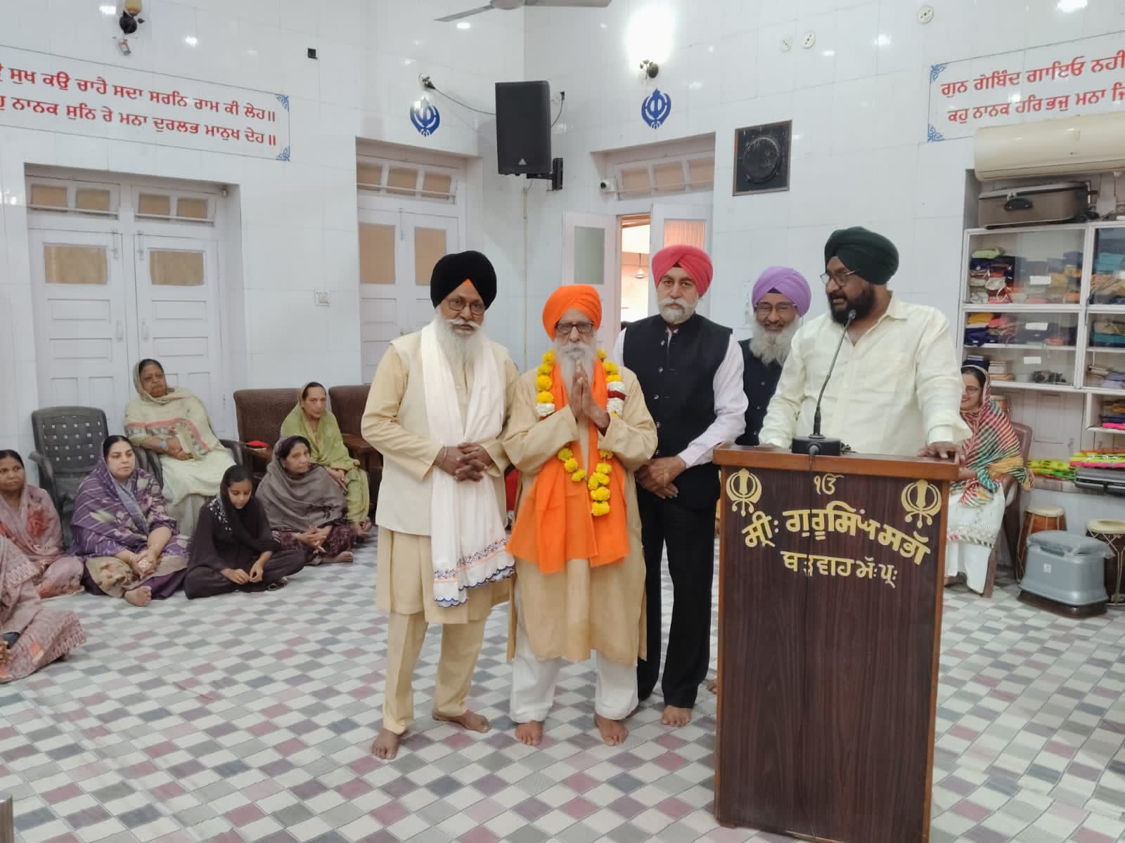 श्री गुरु सिंह सभा की कार्यकारिणी का हुआ विस्तार, सतविंदर सिंह भाटिया बने मीडिया प्रभारी