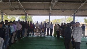 आदिवासी समाज के क्रांतिकारियों की गाता (मूर्ति) स्थापना को लेकर कसरावद में हुई अहम बैठक