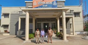 करही में पुलिस ने मंदिर में चोरी का प्रयास करने वाले आरोपी को किया गिरफ्तार