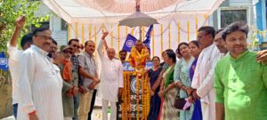 भाजपा ने सामाजिक एकता के रूप में मनाई बाबा साहब की जयंती