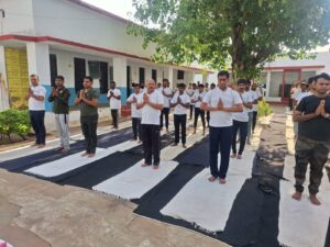 सब जेल बड़वाह में योग से जुड़ी सकारात्मक पहल, 97 बंदियों ने लिया स्वस्थ जीवन का संकल्प