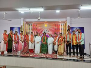 ब्रह्माकुमारीज केंद्र पर हुआ शिक्षकों का सम्मान